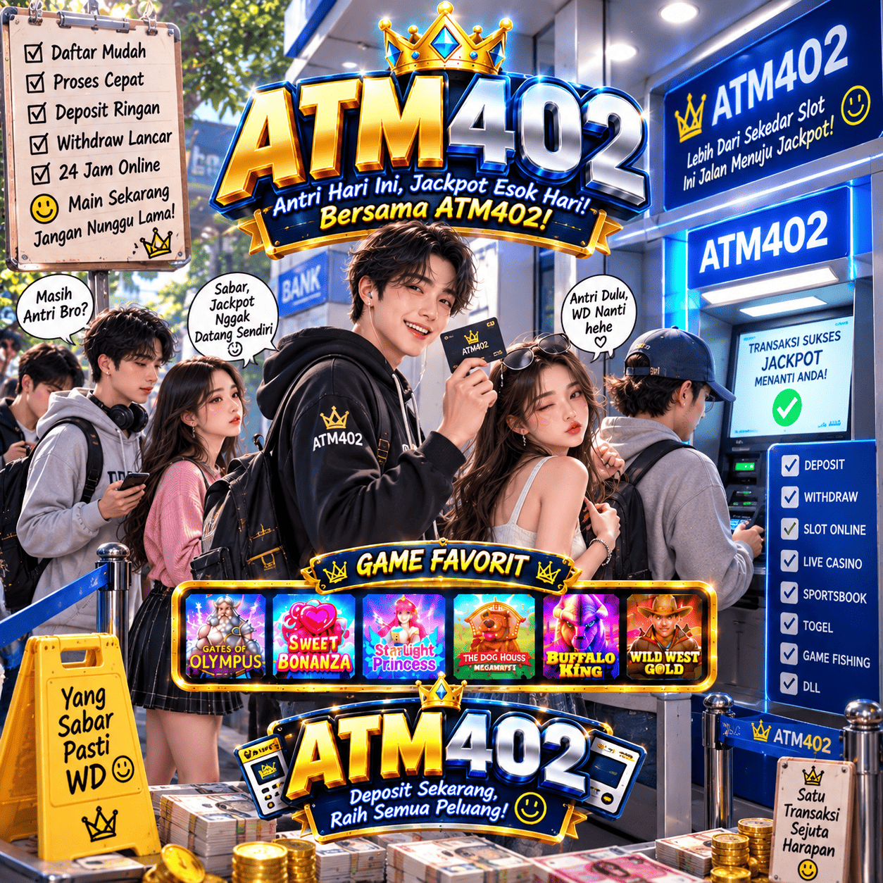 Banner ATM402 Cyber Blue